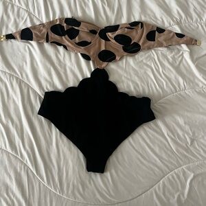 Marysia cutout one piece bathing suit. Original design